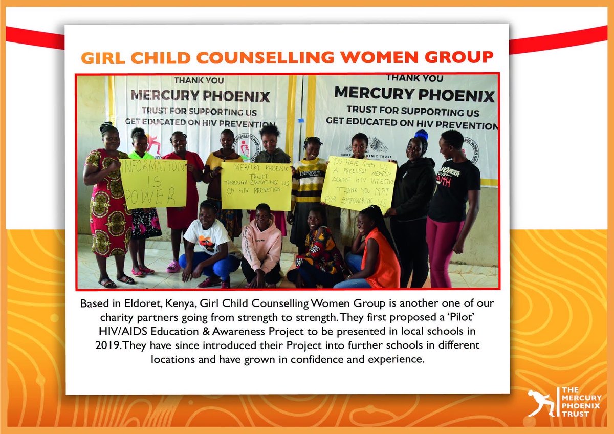 The_MPT's tweet photo. Based in Eldoret, Kenya, Girl Child Counselling Women Group is another one of our charity partners going from strength to strength. https://t.co/y7zN9HMNTE