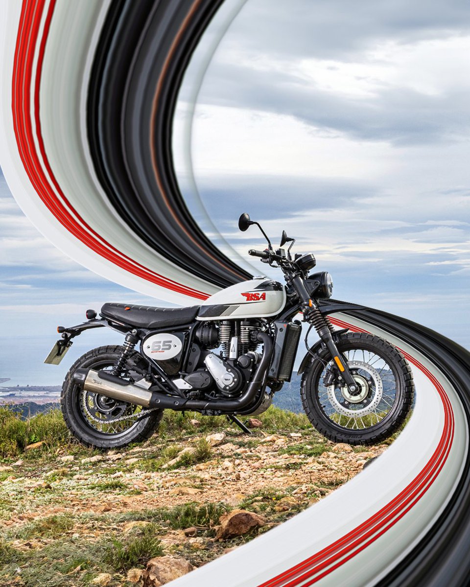 bsamotorcyclein's tweet photo. Surrounded by motion.
Defined by presence.
#BSAMotorcycles #TheGreatestSingleofAllTime #TrueBritMeetsIndiasGrit #BSAScrambler650 #BSAisBack #TheOriginalScrambler #OGScrambler #PixelStretch https://t.co/IWczwfYW1m