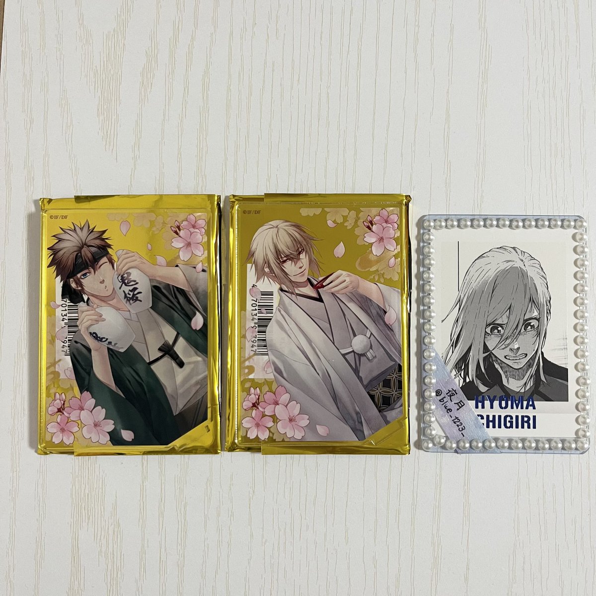 blue_1223_'s tweet photo. 【交換】
薄桜商店 薄桜鬼 真改 アクリルスタンド アクリルブロマイド 缶バッジ

譲 : 風間、永倉、山南、相馬

求 : 斎藤、沖田(アクスタ>ブロマイド、缶バッジ)

差額分、PayPayにてお支払い可能です。

切実に求めております。
大変難しいかと思いますが、お気軽にお声がけいただけますと幸いです。 https://t.co/44ADIqPhfQ