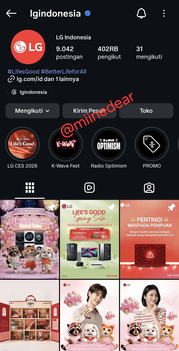miinedear's tweet photo. @lgeindonesia hubungan yang benar antara setiap model kapasitasnya ialah

A ➡️ 3
B ➡️ 1
C ➡️ 2
#LGIndonesia
#LifesGood
#BetterLifeforAll
@lgeindonesia 
Yuk ikutan !!
@Raniniih @CopiyLatte @Deliciyuss https://t.co/UKoIIS7bqi