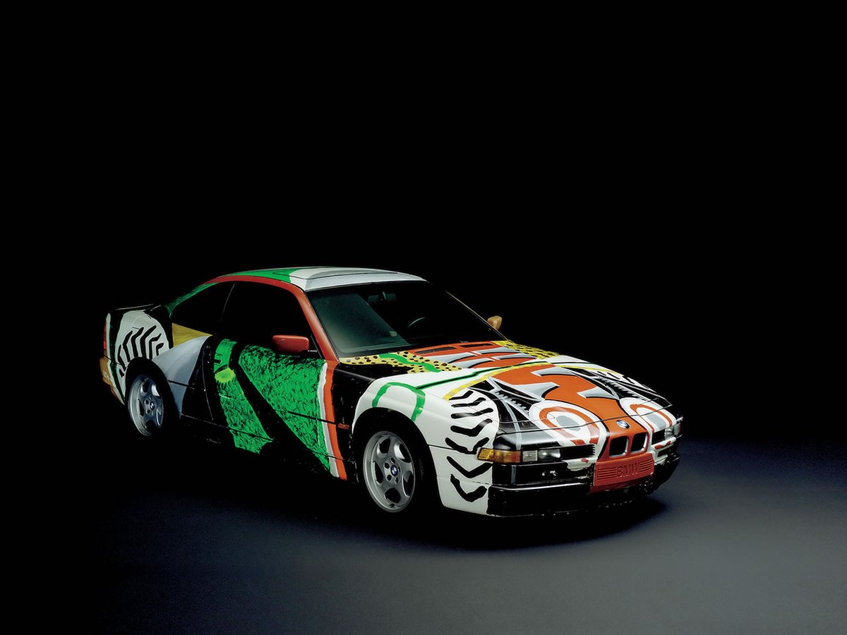candvbmw's tweet photo. Odd that I should find a reason to post two different #BMW Art Cars on the same day but this post is in honor of the recent passing of David Hockney, who put his paint on the canvas that is a 1995 850CSi.

#davidhockney https://t.co/gudLIthDBF