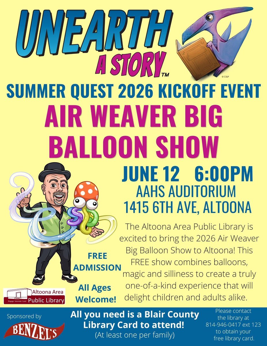 Altoona Library tweet media