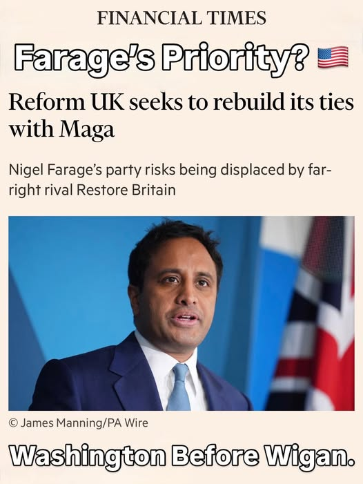 dave43law's tweet photo. Reform are total sell outs and puppets of the US

This days before the byelection highlights their disinterest in Makerfied and the UK in general.

Farage was back to Trump worship in his Ferrari interview too https://t.co/mEtmIgfo9L
