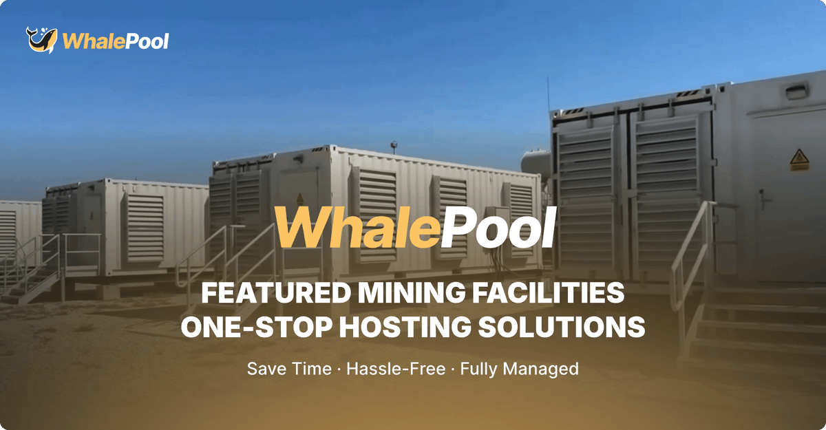 whalepool_com's tweet photo. 🎉Big news!
🎊#WhalePool launches a new feature: Mining Farms
🧧No Additional Maintenance Fees
🪅No Hidden Charges
🔥Uptime of Up to 95%
🎯Link:https://t.co/5yUbXDOkJ1
@litecoin @AleoHQ @kaspaunchained @alephium @RXD_Community $LTC $ALEO $KAS $ALPH $RXD #POW #blockchain https://t.co/Efh1LrCdUG