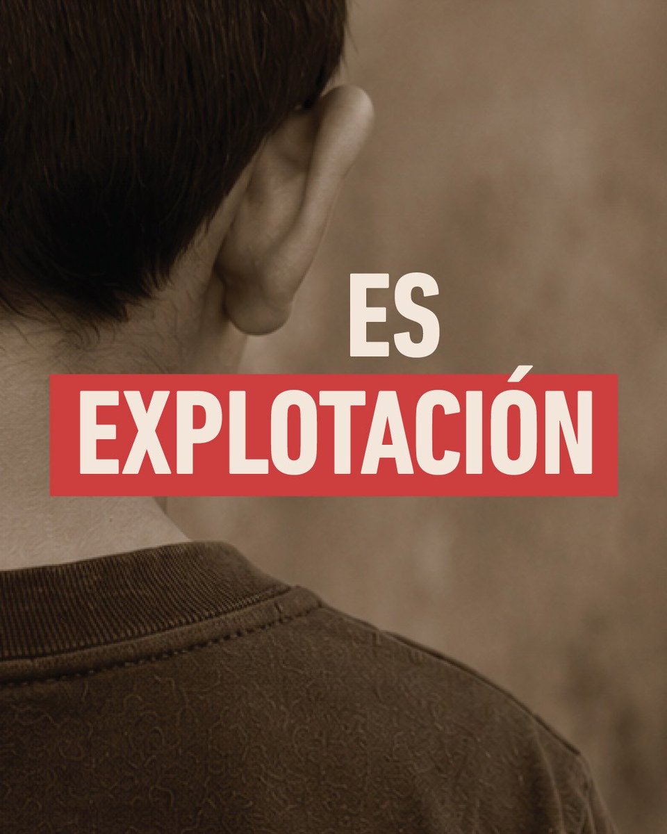 MPTutelar's tweet photo. 12 de junio | Dia Mundial contra el Trabajo infantil. 

Cuando una niña o niño trabaja, pierde su infancia. Es explotación. 

Si conoces a alguien en esta situación, llámanos. 
👉🏻 11-7037-7037.

También podés comunicarte al 0800-12-27376 ☎️ o escribirnos desde la Web MPT respond https://t.co/S4KD1vfKYI