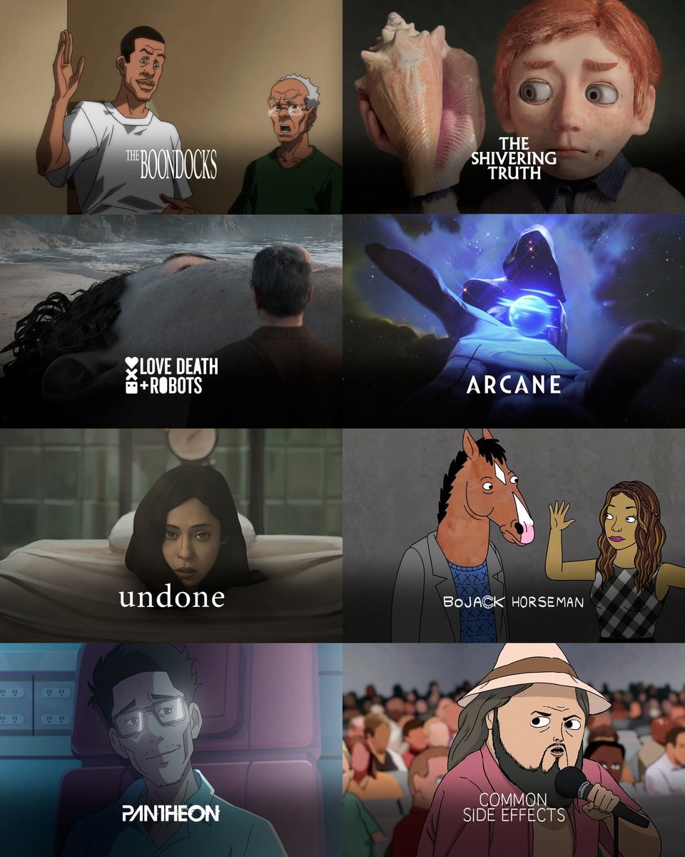 TheCineprism's tweet photo. Animated shows that are work of art. https://t.co/Sh1HXI3qTX