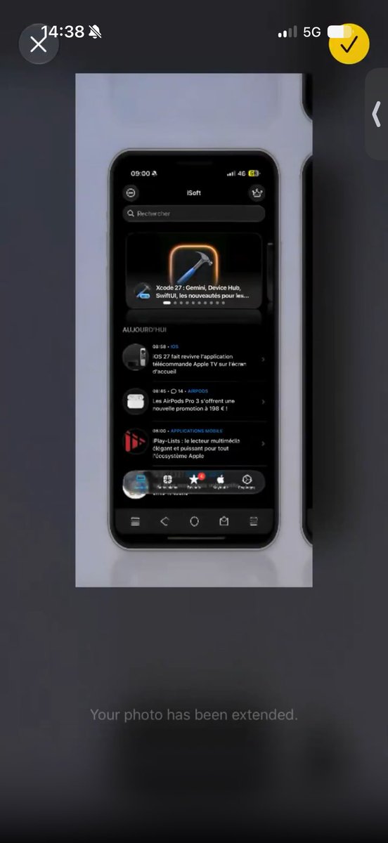 Louni_L's tweet photo. @iphonesoft_fr L’iphone en question lol https://t.co/7ct8YtoaV7