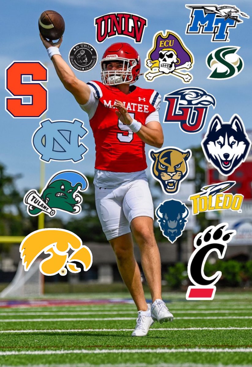 baylintrujillo's tweet photo. 🚨🚨QB TRAINEE OFFER ALERT🚨🚨

2029 State Champion QB Trainee: @NolanDownes (Manatee HS) just received his 14th D1 OFFER after a great camp from the Univeristy of IOWA‼️S/O to @CoachTimLester #BTruQBTraining 

OFFERS: Iowa, Cincy, UNC, Syracuse, Tulane, MTSU, UConn, UNLV, Sac State, ECU, Howard, FIU, Toledo & Liberty
🎥: https://t.co/yJjFr1ktIy