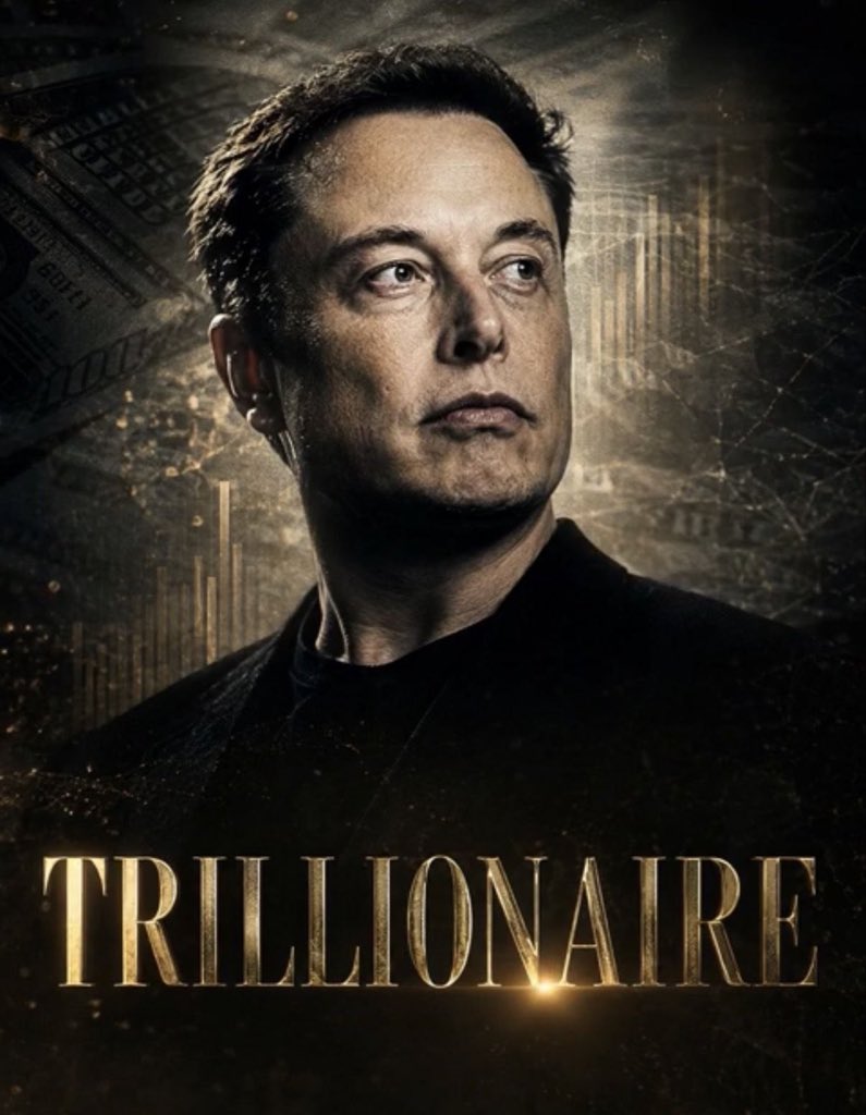 TheFirstTrill's tweet photo. The world had its first millionaire.

The world had its first billionaire.

Today, we witness the first trillionaire.

$ELONMUSK https://t.co/sq98RHJml2