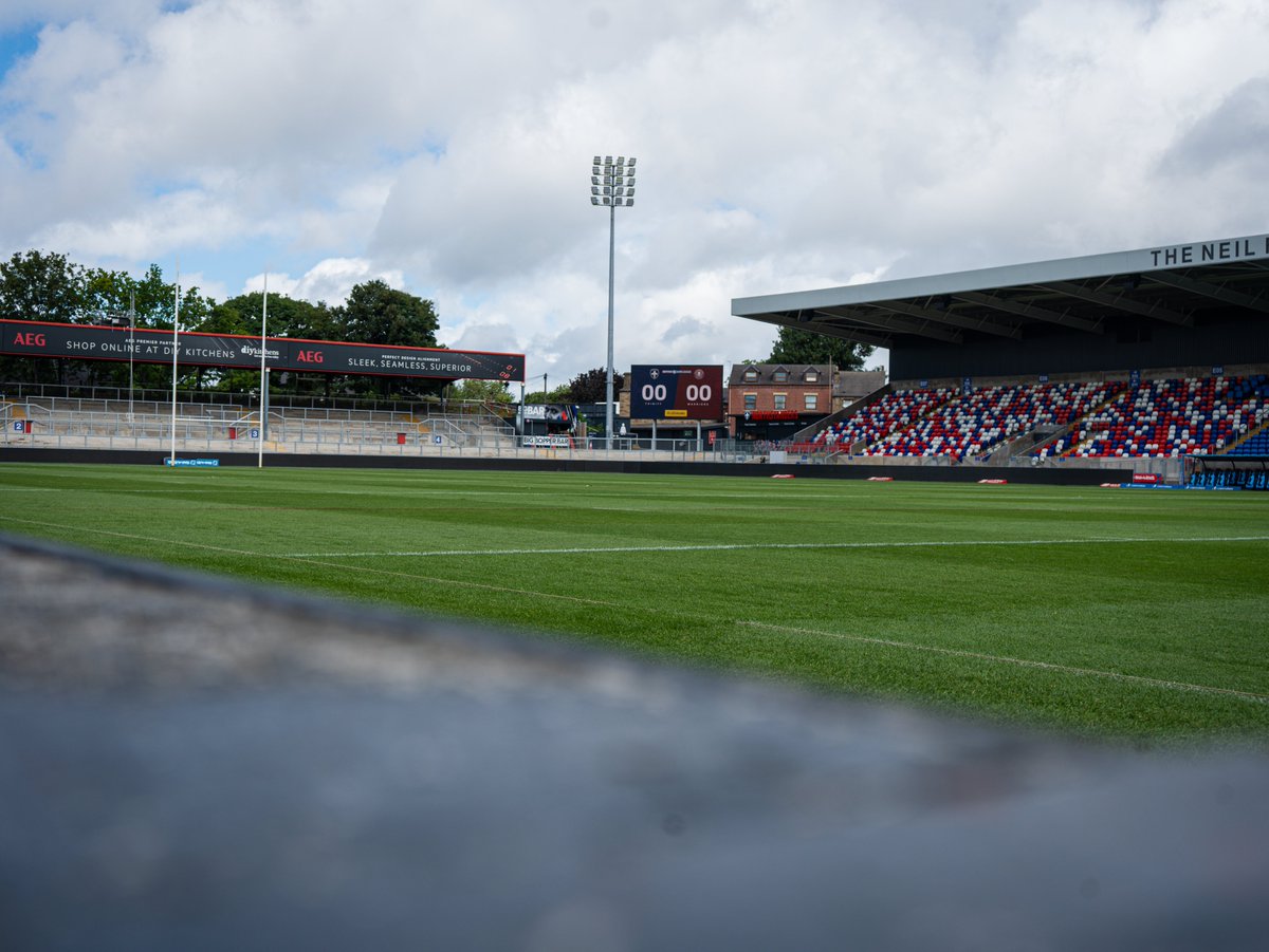 WTrinityRL's tweet photo. 😍 We can't help but love it!

The DIY Kitchens Stadium is ready! 

#UpTheTrin https://t.co/NTidsngSWc