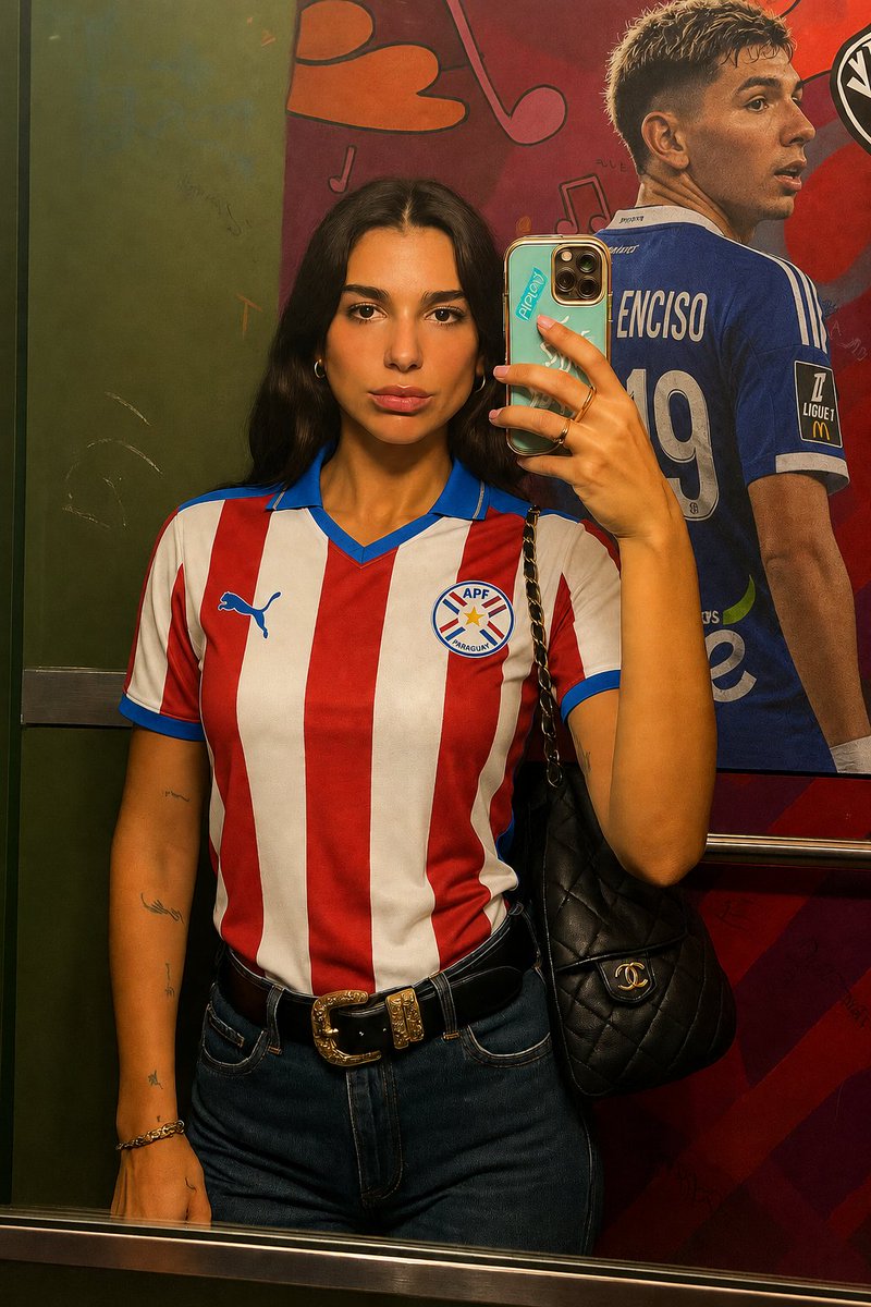 Ligue1_ESP's tweet photo. Dua Chipa 🇵🇾 https://t.co/DCQMcQ39be