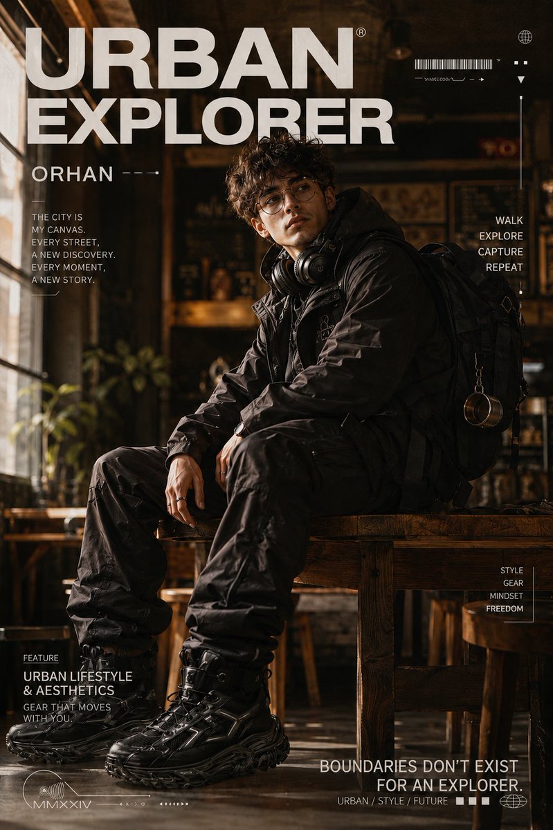 Urban Explorer Techwear Editorial