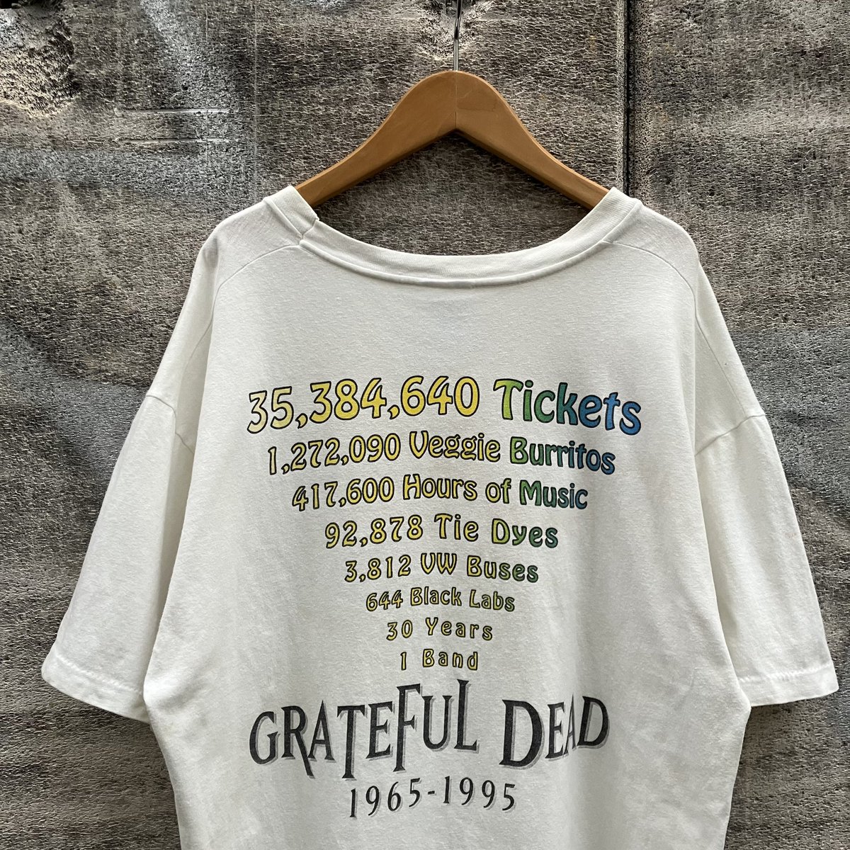 GRATEFUL DEAD 1965-1995 Tシャツ new arrivals..! . . 〇 90's GRATEFUL DEAD . 1965-1995 30th