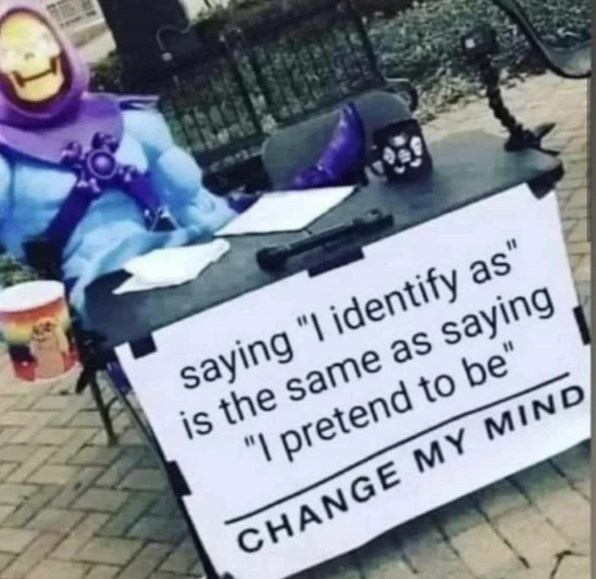 MagiruMevin's tweet photo. @salltweets The difference between a person who says he is a doctor and someone who says he identify as a doctor is that the latter is a fraud. The same goes for a male who claims to identify as a woman. Self-identification is no different than fraud claim. https://t.co/NSAEvzo4B5