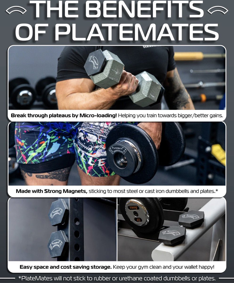 powerfultroy's tweet photo. @DeanTTraining These are amazing for dumbbells https://t.co/ivurqMd0Pc