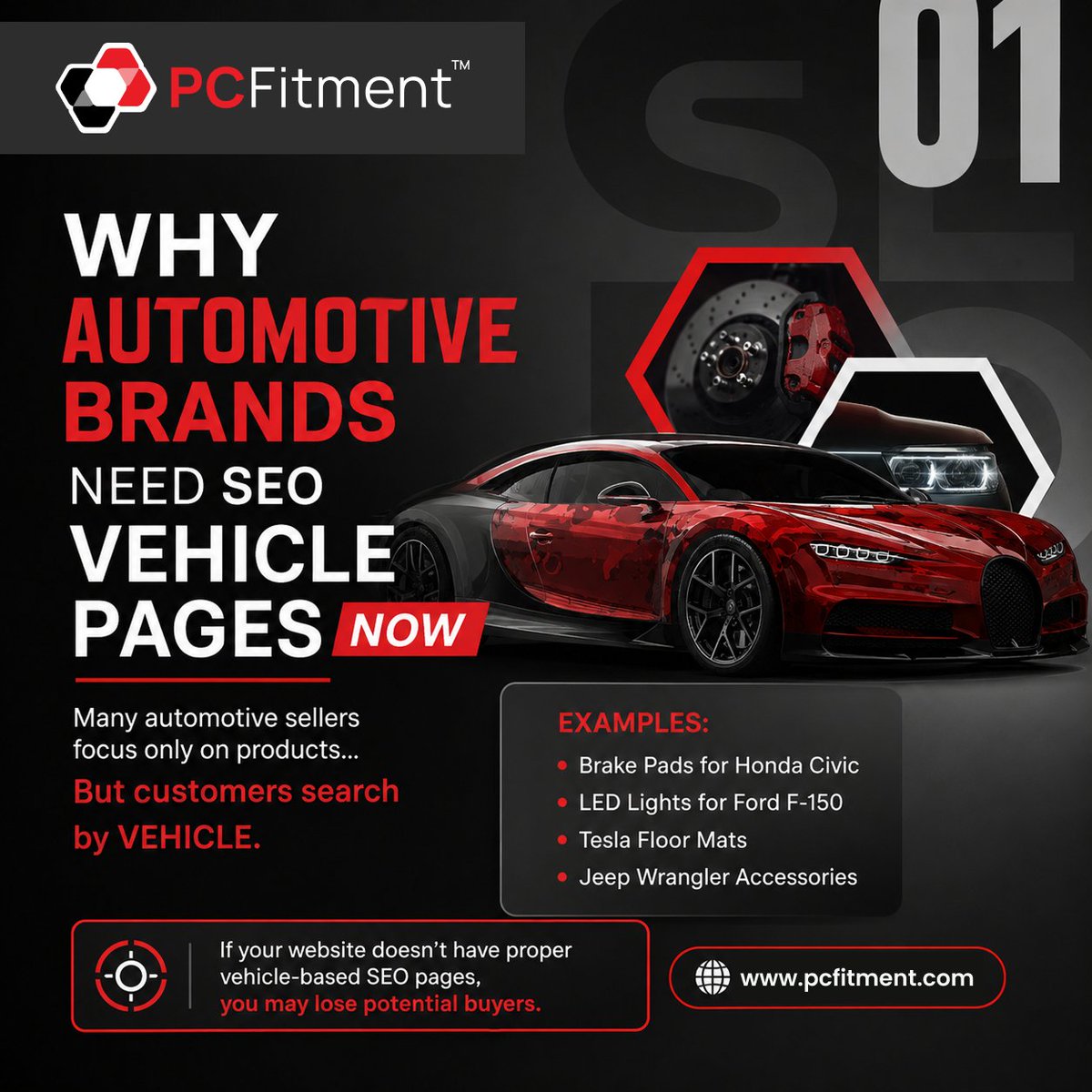 PC_Fitment's tweet photo. Why Automotive Brands Need SEO Vehicle Pages 

#automotiveseo #vehiclefitment #autopartsseo #autopartsstore #automotivemarketing #vehiclebasedseo https://t.co/rq70oPCVEu