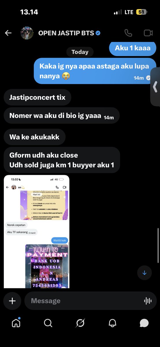RPCL99's tweet photo. @jungwoyyn @cebraxsillee Oiya dia akun sebelumnya @ayyfbiola ya, ganti username cek aja udah berapa kali. Dodolnya dia terlihat legit, tapi aku baru cek dia berapa kali dia ganti username 🙂 pelajaran banget ga panic buying 🙂 in this economy, susah2 nabung ya dasar penghuni neraka kamu ka @cebraxsillee https://t.co/roQB65zqCZ