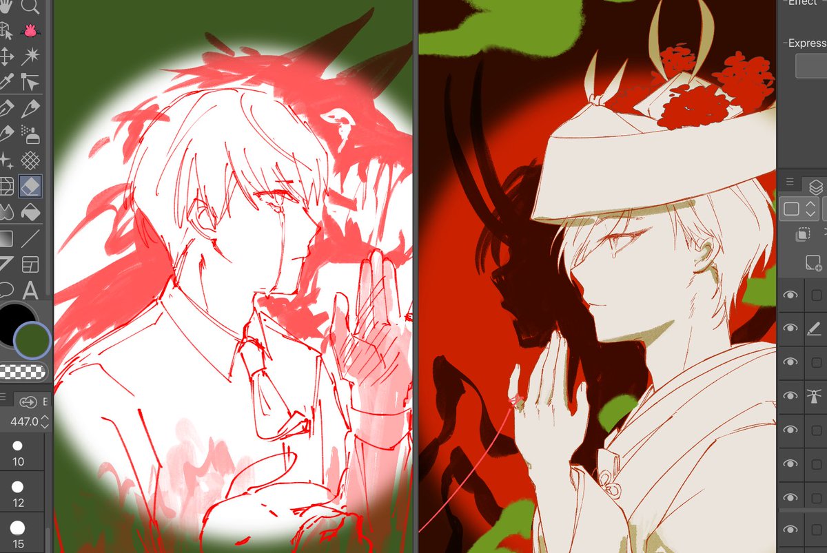 scarletshiki__'s tweet photo. 🐺🕷️👹 https://t.co/MTphDhtyZJ