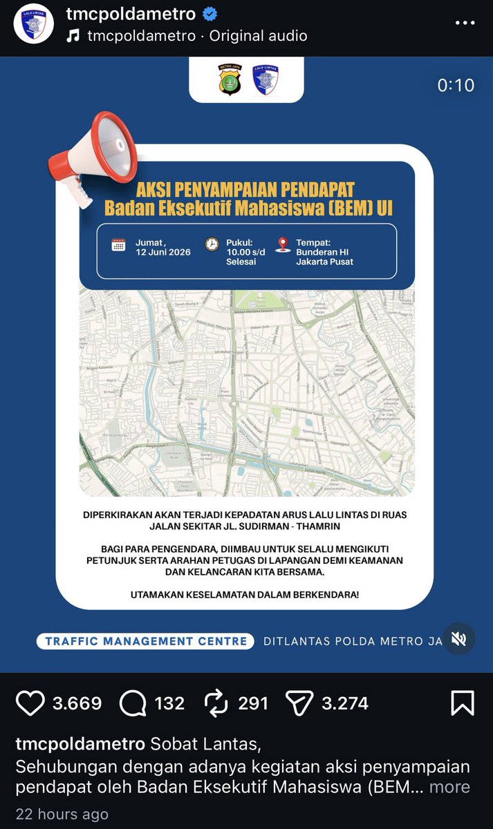benhilblokm's tweet photo. kalian pun ANEH!! di kanal resmi, kalian sampaikan himbauan seperti ini, artinya kalian sudah mengetahui dan kalian sudah memberikan ijin. lantas kenapa kalian MENGHALANGI KAMI UNTUK SAMPAI DI TITIK AKSI dgn segala bentuk narasi basi yg cuma soal tunggang menunggangi itu????? https://t.co/M6qrZJe6uu