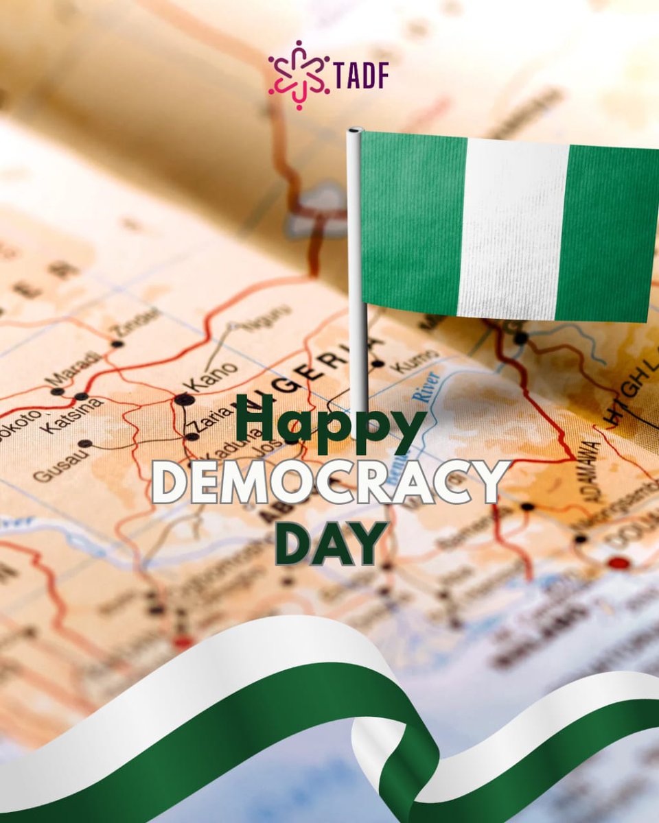 TheAzizaDev's tweet photo. Happy Democracy Day, Nigeria! 🇳🇬

We pray for peace in every community, protection for our security personnel and citizens, comfort for affected families, and wisdom for our leaders. May God heal our land and strengthen our unity.

Happy Democracy Day. God bless Nigeria. 🙏🏾🇳🇬 https://t.co/12Q8dNnOZJ