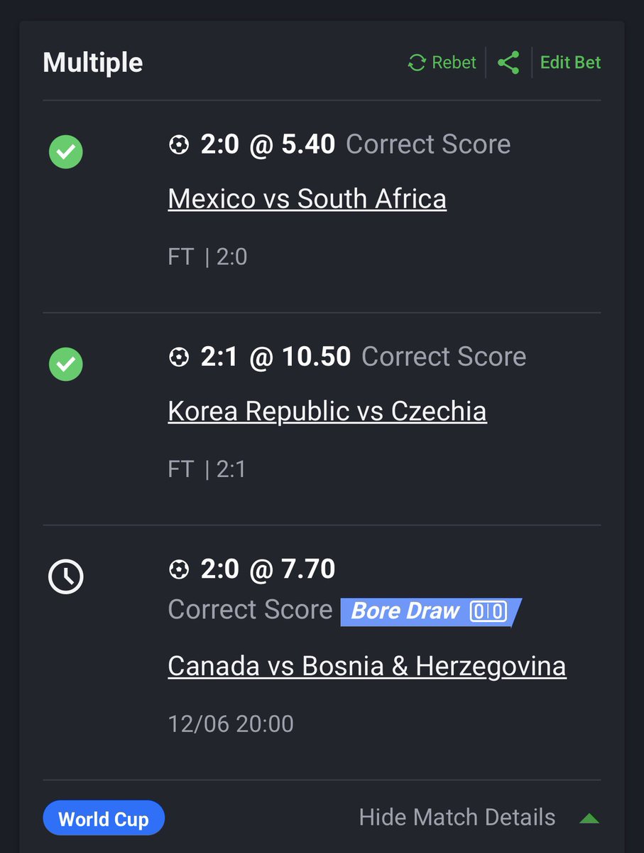 Mykrosoft1's tweet photo. @Mrbankstips @CHIZZY_BB @SportyBetNG 
One more game to boom 🙏 https://t.co/eVWsEkCMGp