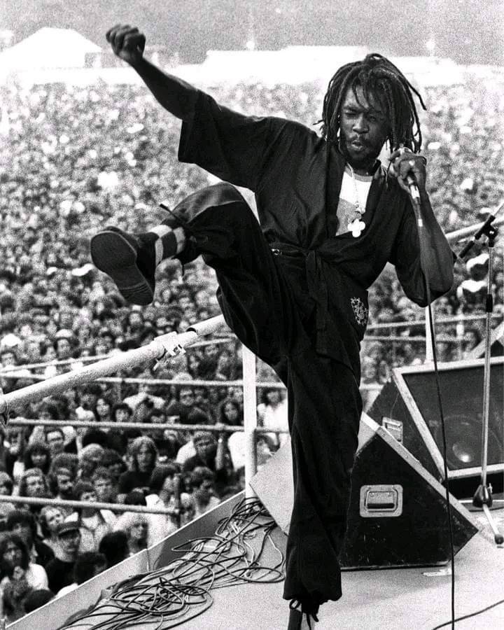 BlkHistStudies's tweet photo. "There is nothing hard for people to understand in reggae. Reggae is music. Music has words. Words are either a message or something to get down. And I don't deal with get down. My music is to make you get up." - Peter Tosh #blackmusicmonth #blackmusicappreciationmonth https://t.co/Au9JF9oCss