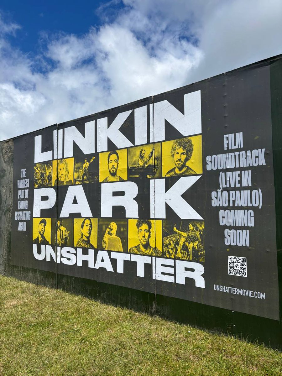 LPLive's tweet photo. BREAKING NEWS FROM DOWNLOAD: Live In São Paulo will be released as a soundtrack for the Unshatter movie! https://t.co/mrUhxXVBke https://t.co/NKGXXMjQec