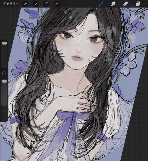 Qもしかして プロクリエイトで描く方が向いてるのでは?
