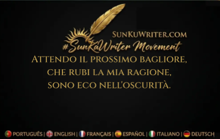 SunKuWriter's tweet photo. Attendo il prossimo bagliore,
che rubi la mia ragione,
sono eco nell'oscurità.

#SunKuWriter
Movimento Movement Mouvement Movimiento Movimento Bewegung
https://t.co/S30uTII8Pq https://t.co/dxv2OOQCjZ