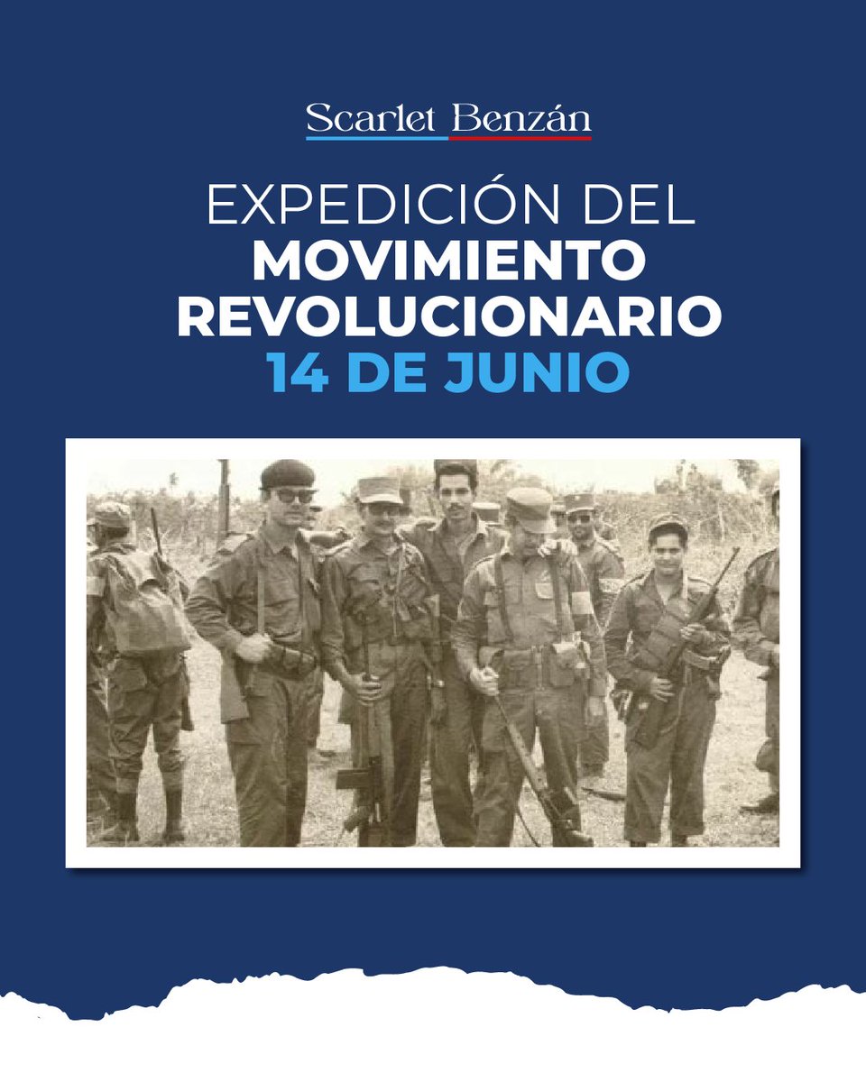scarletbenzan's tweet photo. Hace 67 años, hombres y mujeres comprometidos con la libertad y la democracia protagonizaron la Expedición del 14 de Junio, una de las gestas más significativas en la lucha contra la dictadura de Trujillo. 🇩🇴 

Su valentía y sacrificio permanecen como un símbolo de amor por la patria y de compromiso con los ideales democráticos.

#14DeJunio #HistoriaDominicana #MemoriaHistórica