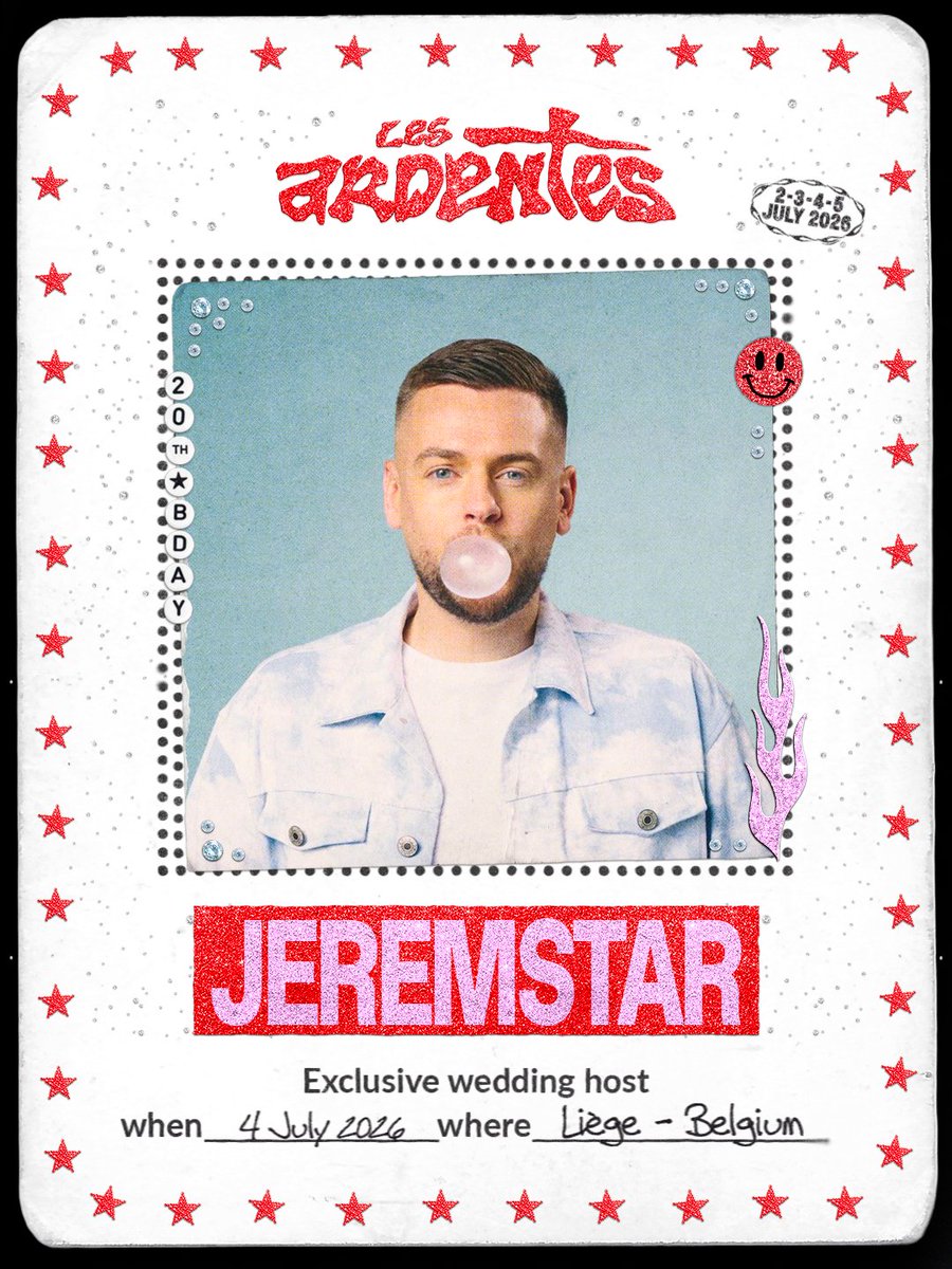 LESARDENTES's tweet photo. Pour célébrer l’amour aux Ardentes, il nous fallait une personnalité à la hauteur 🥹 Rdv dans la Wedding Chapel du festival 💒 https://t.co/foRpO3R7rv