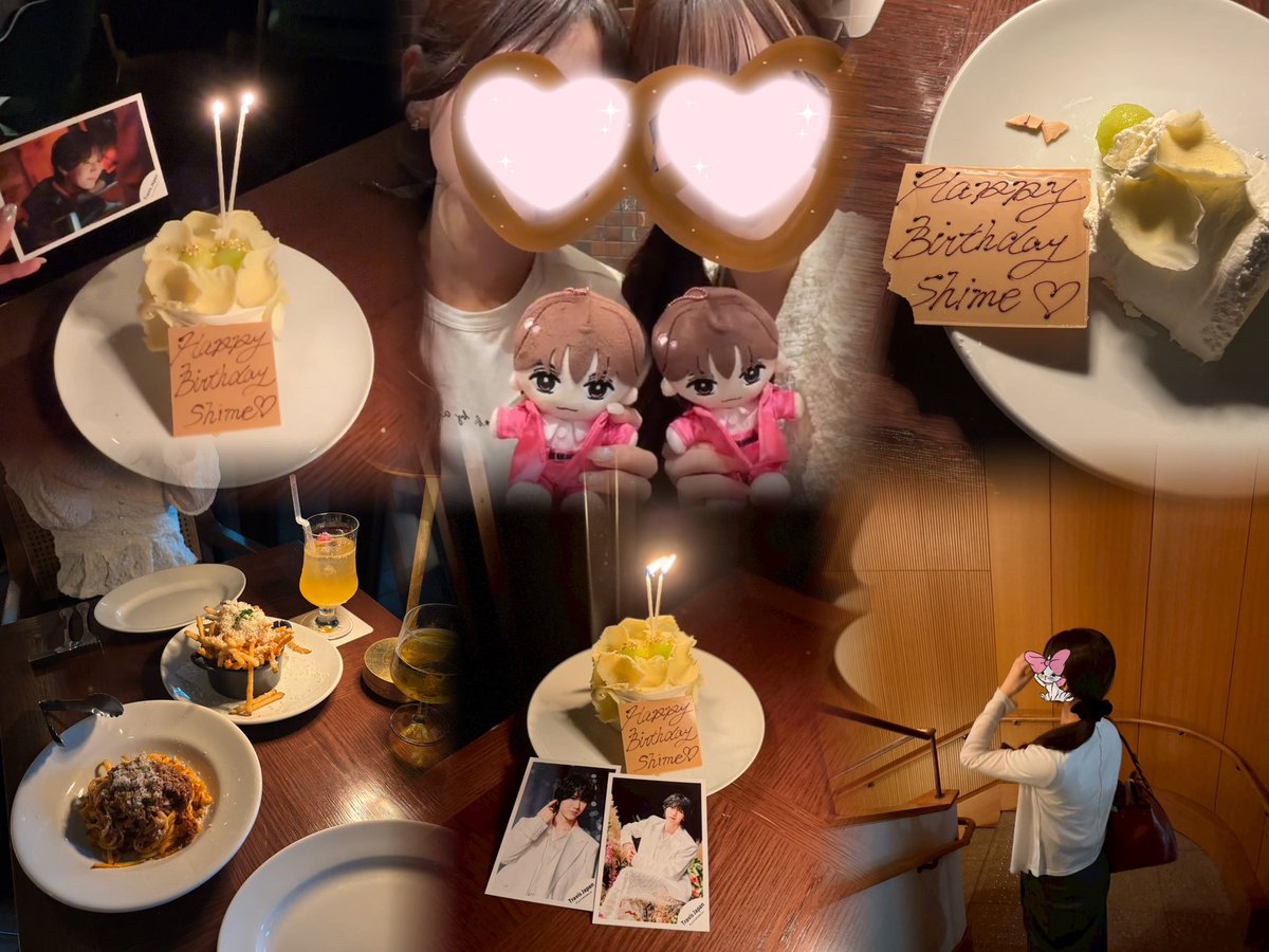 95753On's tweet photo. ももちゃと早めのしめちお誕生日おめでとうの会🎀♩
ずっと行きたかったお店でしめちも行ってたから即決だった美味しかったネ(՞⸝⸝ɞ̴̶̷ ·̫ ‹⸝⸝)ಣ👍🏻✨ https://t.co/qKdlniqWEd
