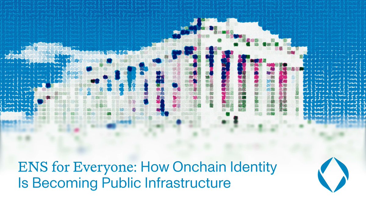 ensdomains's tweet photo. The internet still needs names.

The biggest shift today is who needs them now. 🧵 https://t.co/O5V3wyo8Vn
