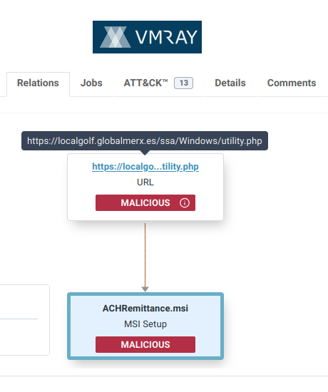 vmray's tweet photo. 🔥 Alert: Weaponizing Overlord RAT — open-source Golang RAT in DocuSign-themed phishing

🔗  Report: https://t.co/u60FKomOjF

We have recently spotted a phishing campaign, which utilizes a new, open-source malware called OverlordRAT written in Go.

The chain starts with a malicious URL, which points to a domain impersonating the logistics company Global-Merx. The URI resource - utility.php - mimics an official DocuSign page and uses embedded JavaScript to trick victims into downloading a document of ACH Remittance payment, which is a malicious MSI installer, but we’ve seen the payload getting changed recently. The installer embeds a DLL stager and gets called via the CustomAction table of the fake Microsoft DirectX Runtime MSI installer. The DLL finally injects its payload to werfault.exe, decrypts the final stage Overlord RAT payload with XOR (0xA9) and executes it.

The use of Overlord RAT again reinforces our previous findings that actors are always on the lookout for adopting new tools in their attack arsenal.

🔑  Takeaways:

- URL → DocuSign phishing → MSI → DLL → EP injection (werfault.exe) → XOR (0xA9) → Overlord RAT
- MSI and DLL disguised as Microsoft DirectX Runtime files, embedded payload called via CustomAction table
- DLL stager injects to werfault.exe, decrypts Overlord RAT payload with XOR key 0xA9
- The open-source Overlord RAT handles encrypted WebSocket traffic, provides HTTPS, JWT, RBAC and MFA authentication, flexible remote desktop streaming (WebRTC, MediaMTX) and supports Windows, Linux and macOS platforms