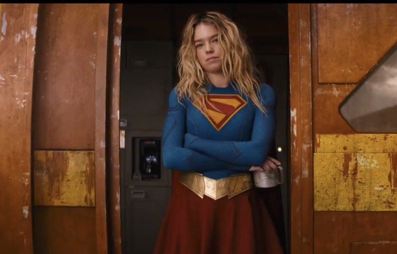 SupergirlUpd's tweet photo. New look at Milly Alcock as Kara in ‘SUPERGIRL’ https://t.co/6QuWLXTZm9