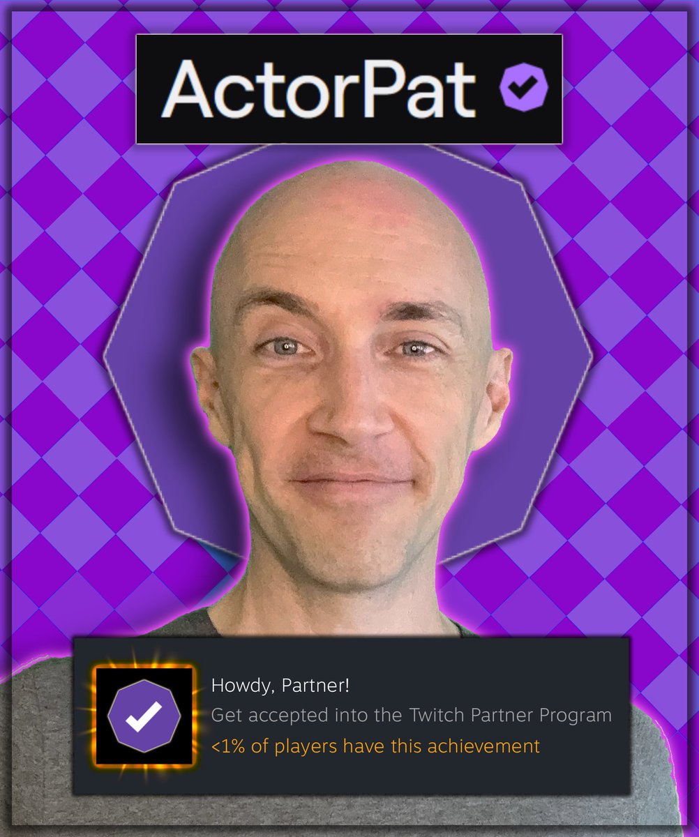 ActorPat tweet picture