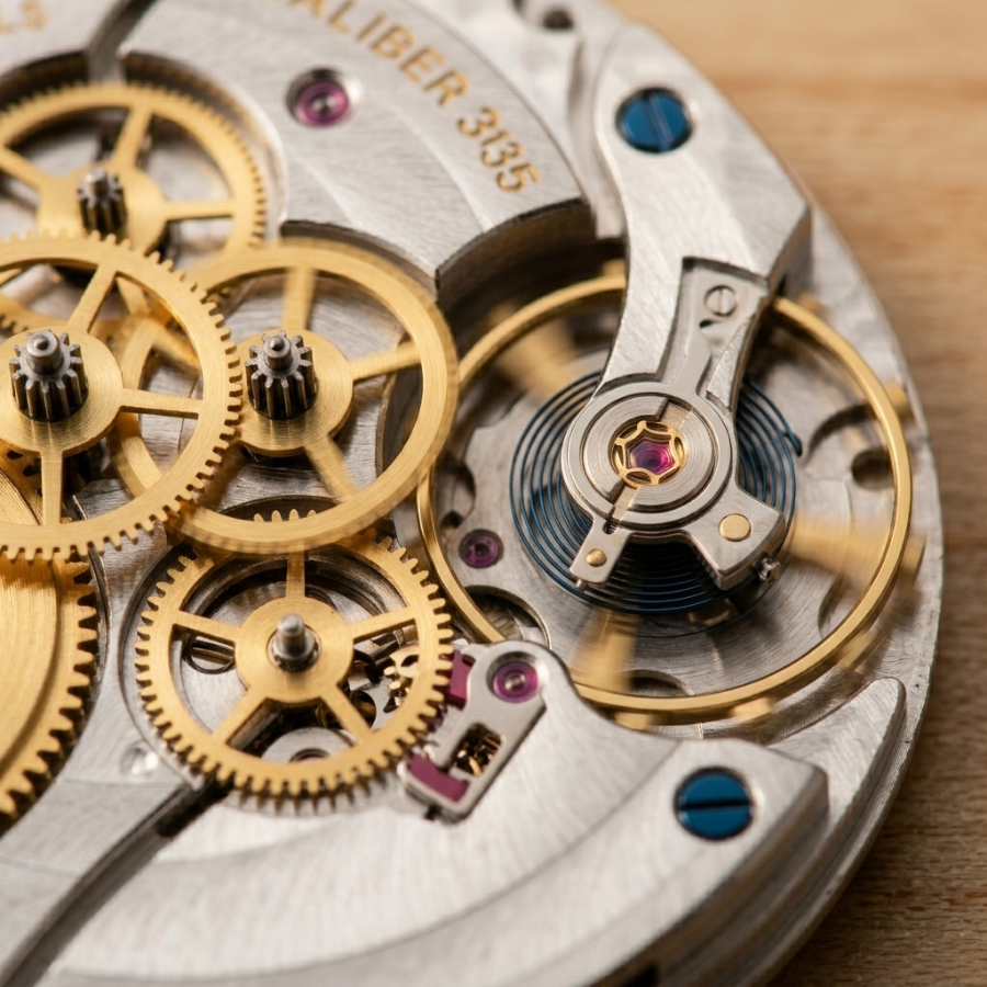 HuiPan1717's tweet photo. Movement parts 2: Escapement (pallet fork + escape wheel), Regulating (balance wheel + hairspring, 4Hz), Display (cannon pinion, date jumper). One worn part stops everything.
https://t.co/Itu352AACn
#WatchMovement #Escapement https://t.co/DdB4FTU8ma