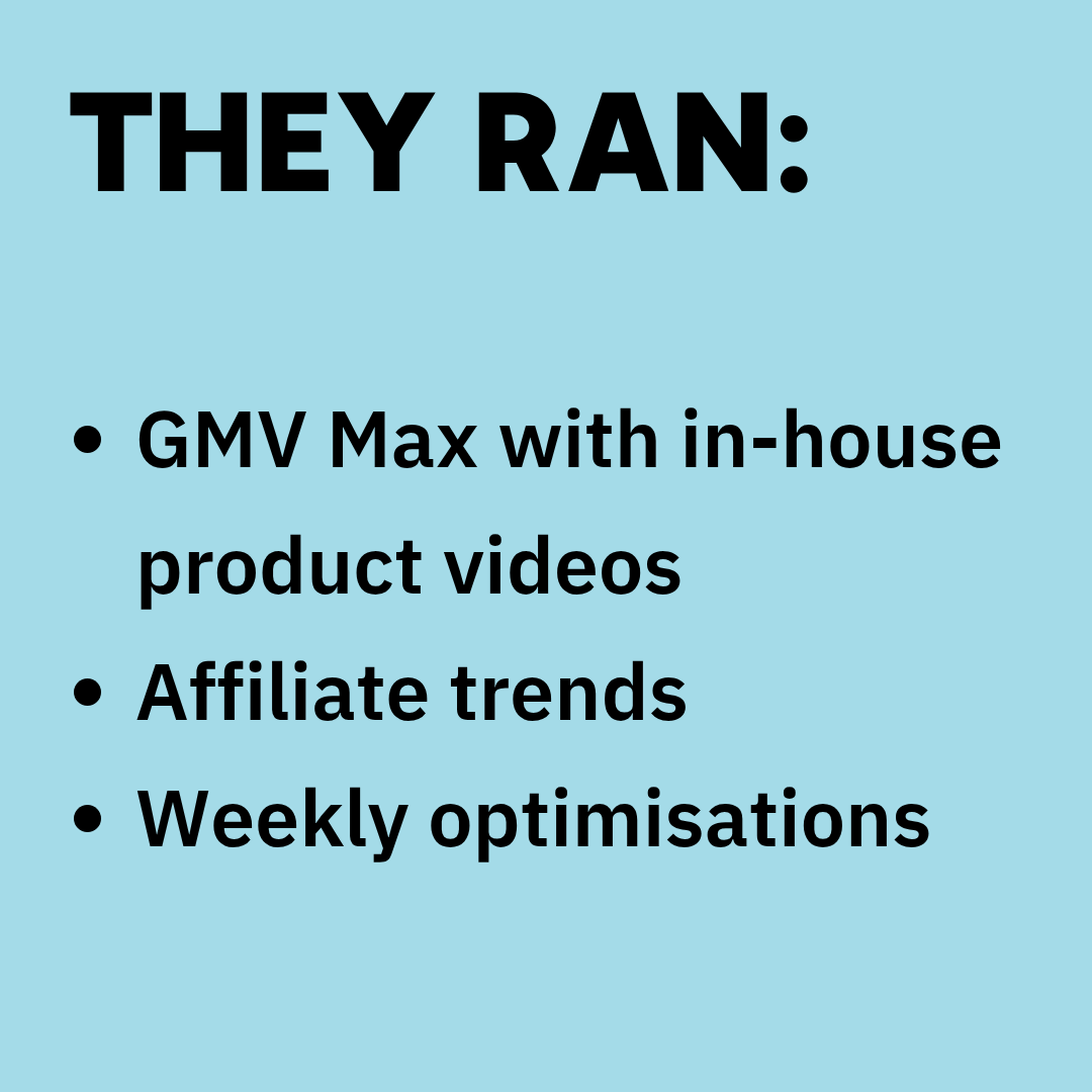 PrestaShop's tweet photo. A TikTok problem → solution story: Snuggz

By combining authentic creator content with GMV Max, TikTok Shop's automated optimisation, and continuous testing, Snuggz achieved:

📈 GMV: £24k → £55k
📈 ROI: 2.14 → 4.15

Scale profitably with GMV Max ▶︎ https://t.co/ObRvyU5ymL https://t.co/64hKbwBcpT