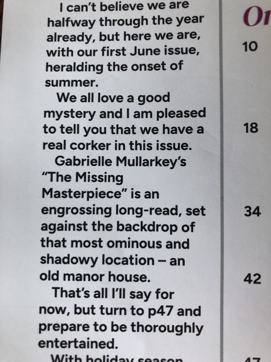 authorgabrielle's tweet photo. Thanks so much to The People's Friend for putting my long-read story on the cover and talking it up in the ed's comments! @TheFriendMag https://t.co/h2jiRi60Jo