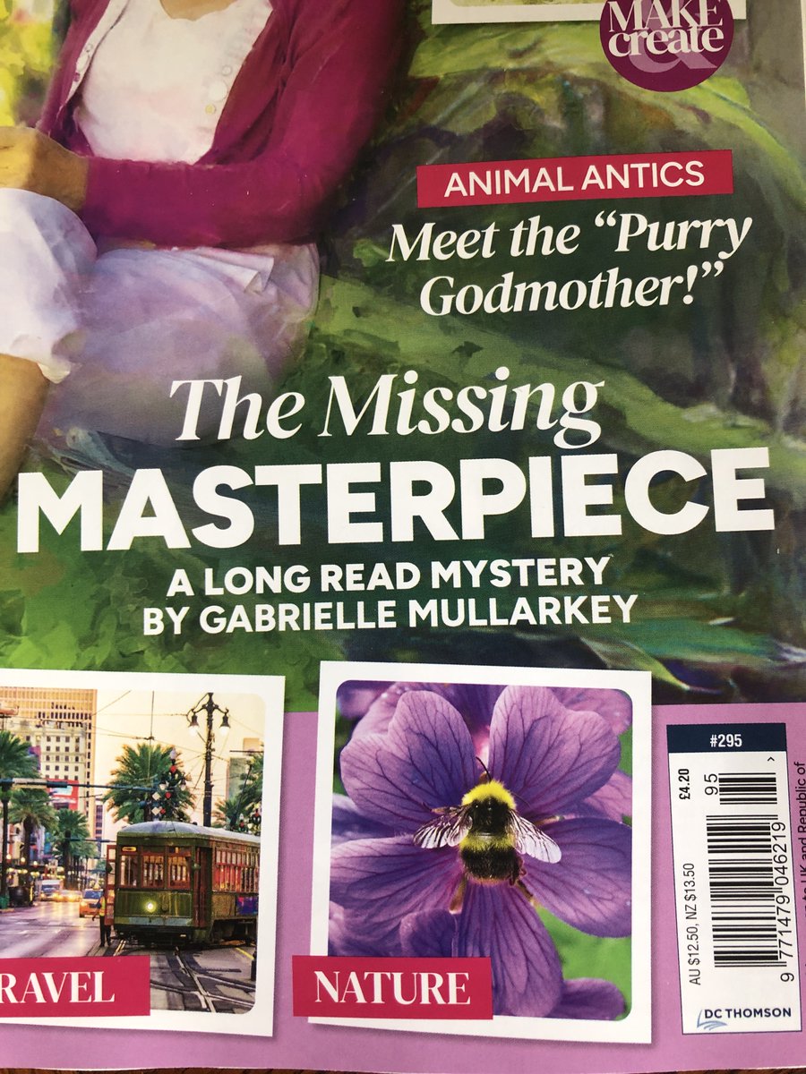authorgabrielle's tweet photo. Thanks so much to The People's Friend for putting my long-read story on the cover and talking it up in the ed's comments! @TheFriendMag https://t.co/h2jiRi60Jo