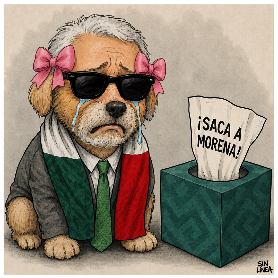 politicodelared's tweet photo. #LaPerritaDeTrump | CartonerIA #SinLínea ✍🏻 https://t.co/SjakD2HEsv