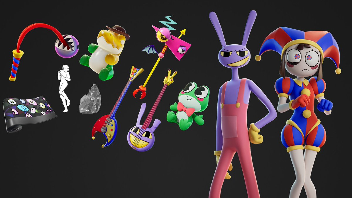 JklTim60466's tweet photo. TOUT LE BUNDLE DE AMAZING DIGITAL CIRCUS https://t.co/1n4YgS6ain