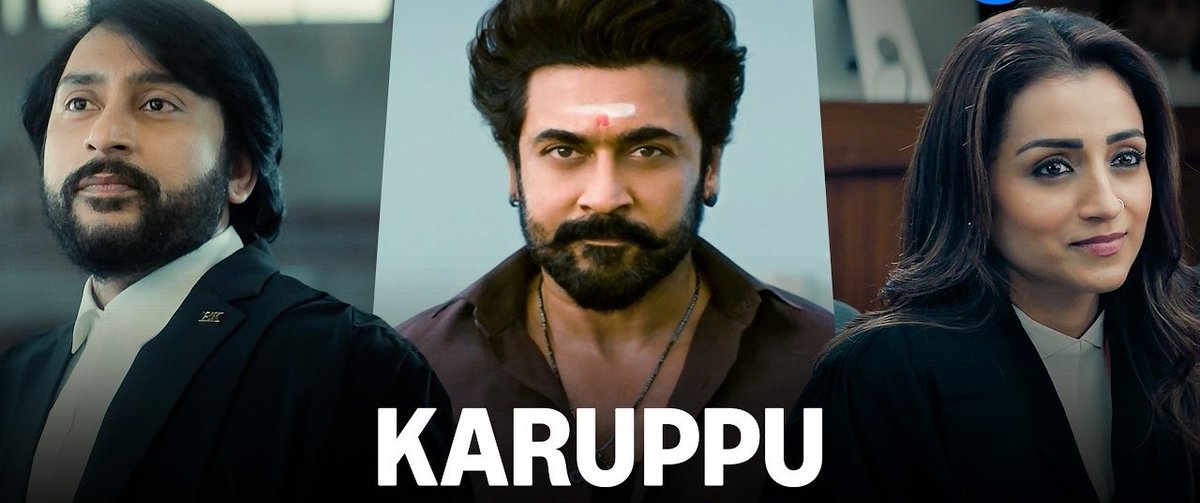 saloon_kada's tweet photo. #KARUPPU — DIVINE FANTASY MASS ACTION ENTERTAINER🔱🔥

SURIYA’S ENERGETIC FILM AFTER A DECADE😎👑

SAI ABHYANKKAR’S GENERATIONAL WORK❤️‍🔥

RJ BALAJI TEAM DELIVERS MASS MOMENTS &amp; COMICAL SCENES WELL👌🏽

CONTINUITY CLICHES - AMATEUR MAKING &amp; VFX SLIPS HITS EYES OFTEN🙂

ENJOYABLE!! https://t.co/aP8XhzNnPQ