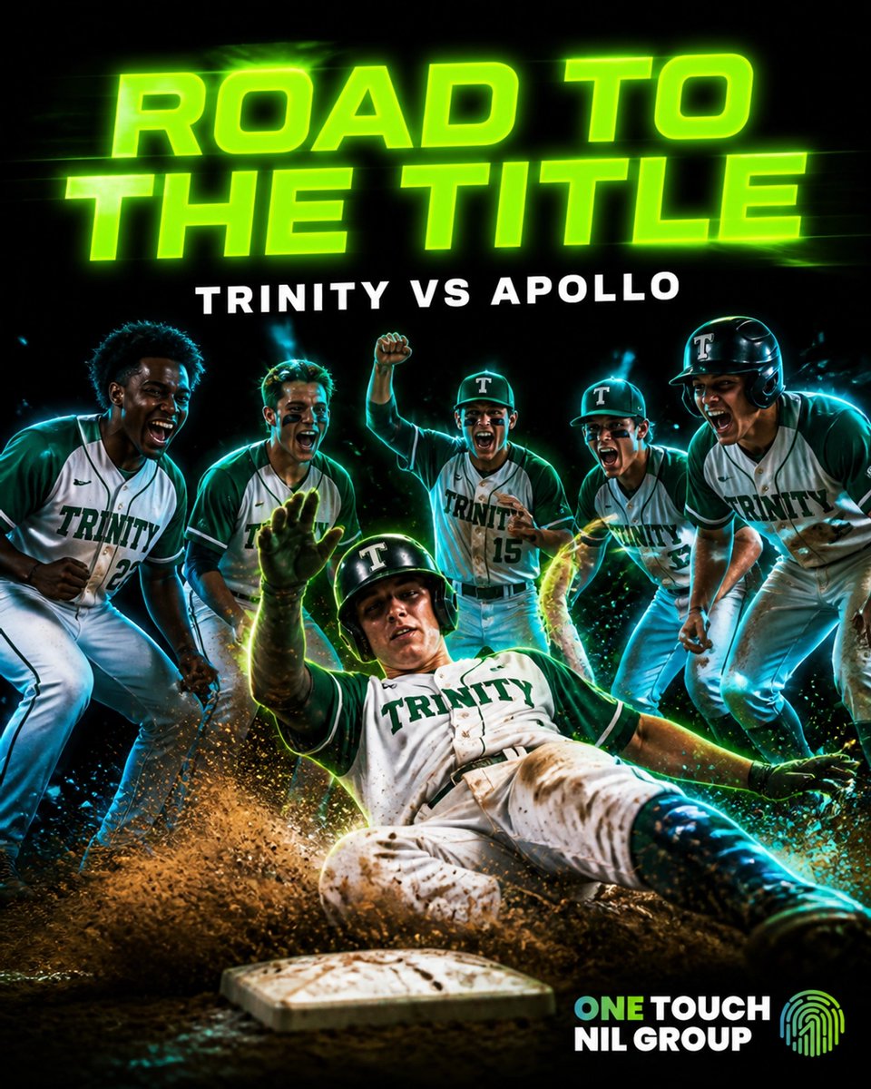 OneTouchNIL's tweet photo. IT’S SEMIFINAL FRIDAY!! ⚾️🔥

Trinity takes on Apollo at 1:30 PM at KY Proud Park. Senior stars: your next level starts NOW. Grab the NIL Ready Checklist at https://t.co/My0y30yyH8 to keep your brand as sharp as your swing! ⚾️💎

#OneTouchNILGroup #Louisville #NIL #L1C4 https://t.co/NhBx7am4ED