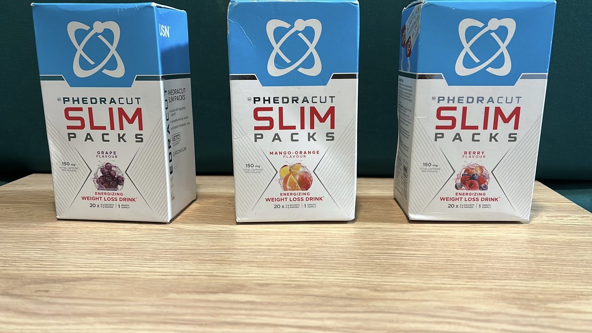 FitprojectStore's tweet photo. Phedra Cut Slimpacks Drink (20 Sachets)

The multi-action energizing drink designed to boost energy levels and support weight loss.
Flavors available : Mango Orange, Berry &amp; Grape

Price GH₵250
📞 Call or WhatsApp: 0542996348 https://t.co/htVJbNqw4L