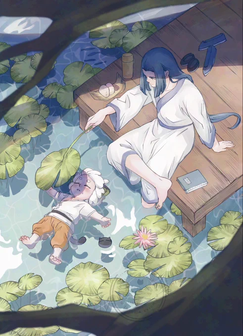 無限と小黒〜。 ピンク色の睡蓮の花言葉 : 信頼