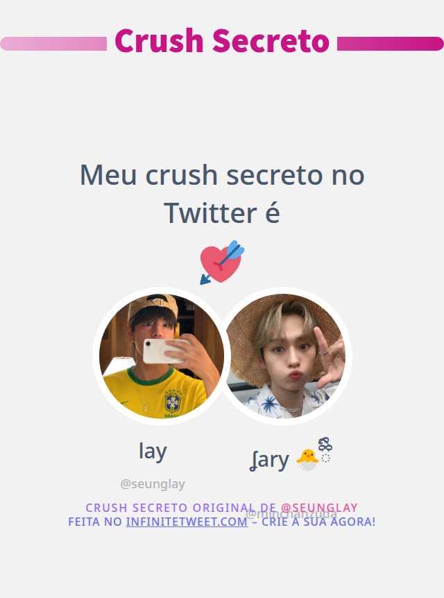 seunglay's tweet photo. Meu crush secreto no Twitter é @minchanzuda

➡️ https://t.co/PdDI6XCjRt https://t.co/0EU5WTr4Y1