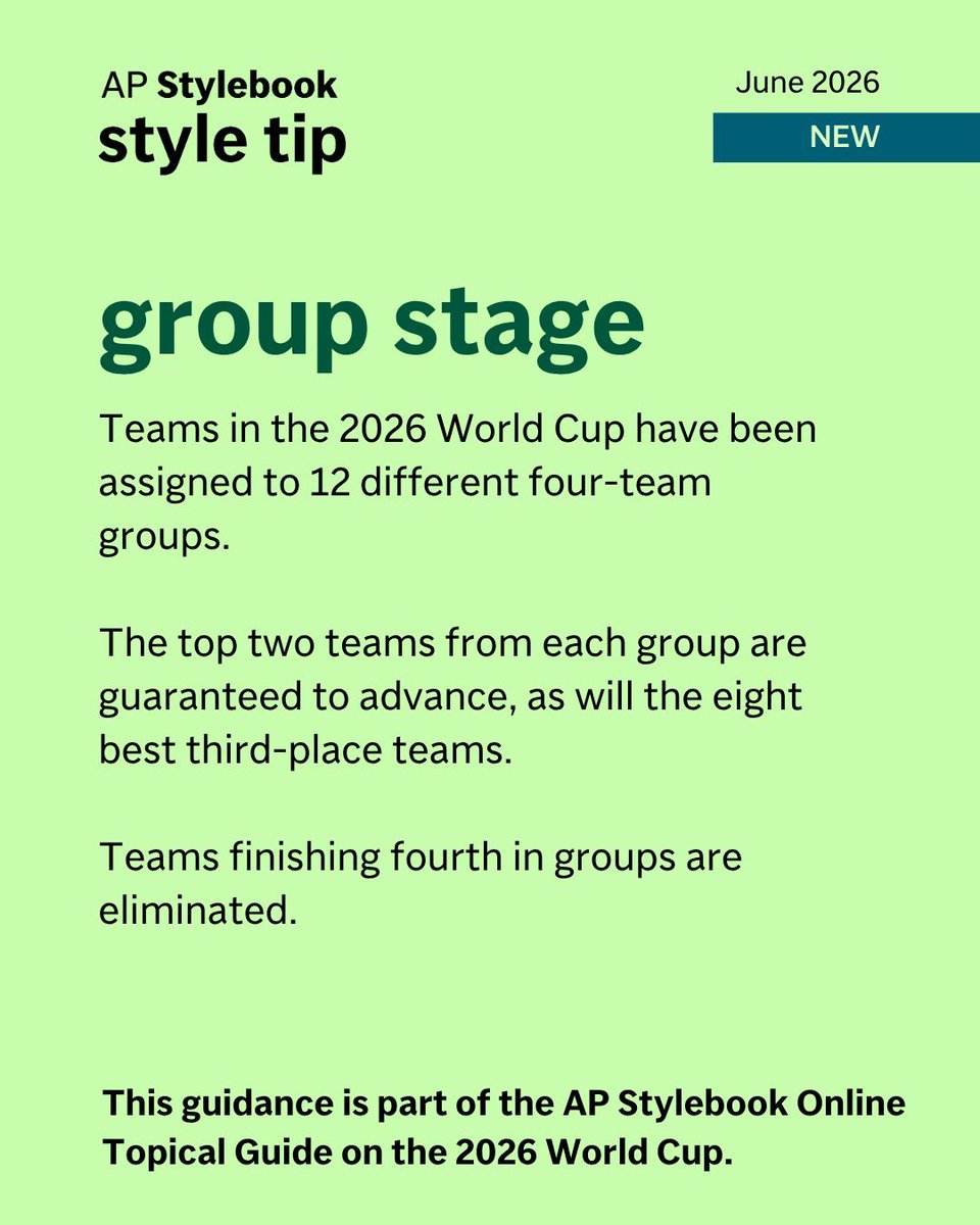 APStylebook tweet media