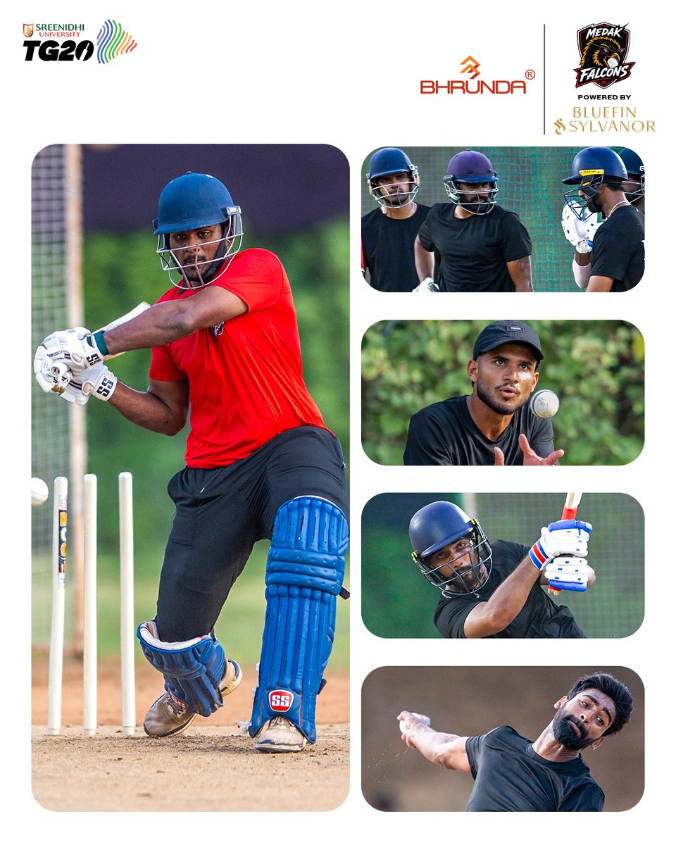 MedakFalcons's tweet photo. Falcons on the Grind. 💥

#FastFearlessFalcons #MedakFalcons #TG20 #ManaCricket https://t.co/BU6sd2A0LI