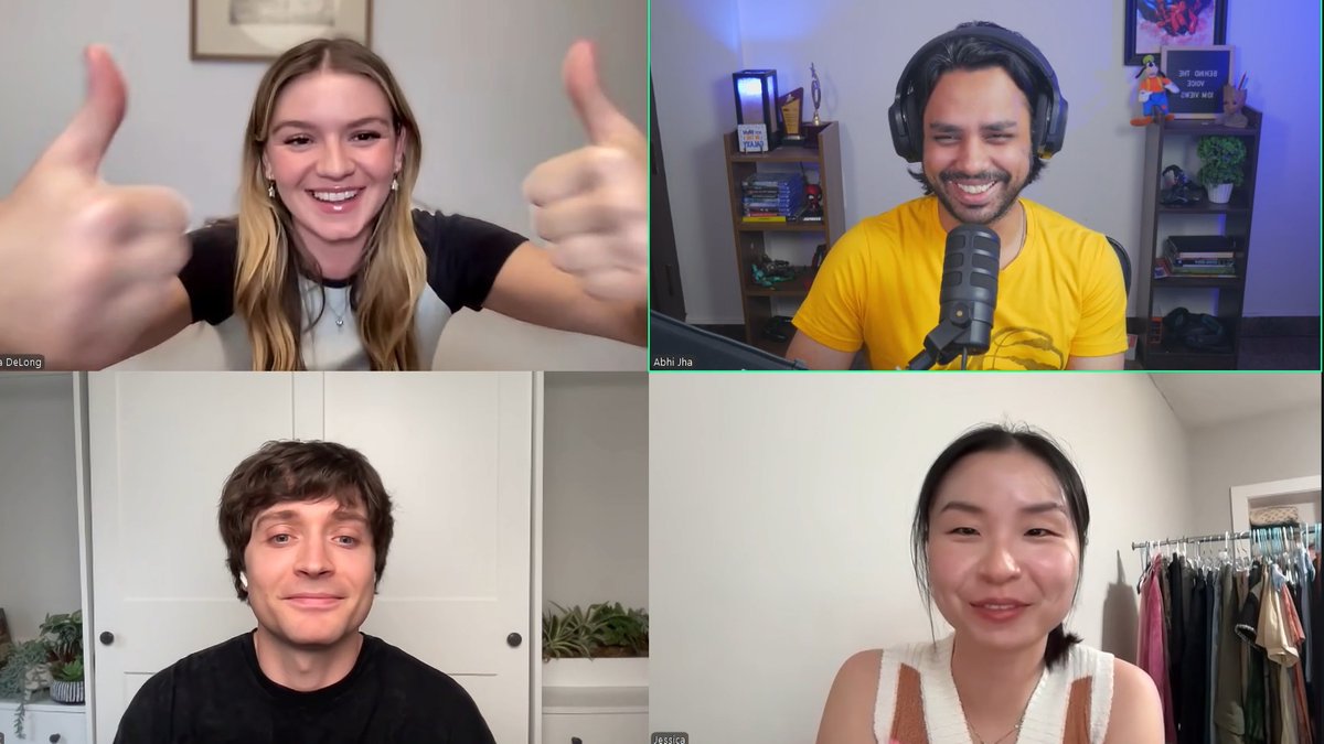 BTVAbhiJha's tweet photo. Got the chance to talk to the actors from Mixtape about the game's story, characters, and the certain opinions. @bnd_studio @A_i 

This was genuinely a fun conversation and I had a blast talking to them. Full episode's link in the comments https://t.co/bzUT8ml5yh